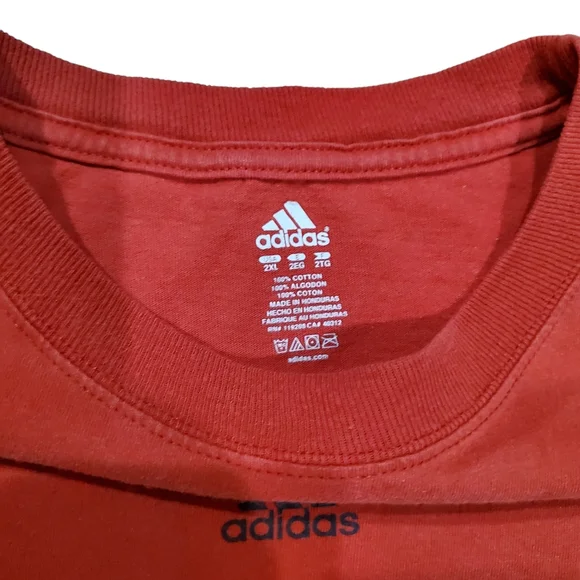 💥SOLD💥 PORTLAND TRAILBLAZERS Shirt RIP CITY Spell Out ADIDAS NBA - Picture 3 of 6